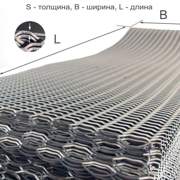 Лист просечно-вытяжной 506 Ст3сп ТУ 25.93.13-006-03876796-2019 - 1