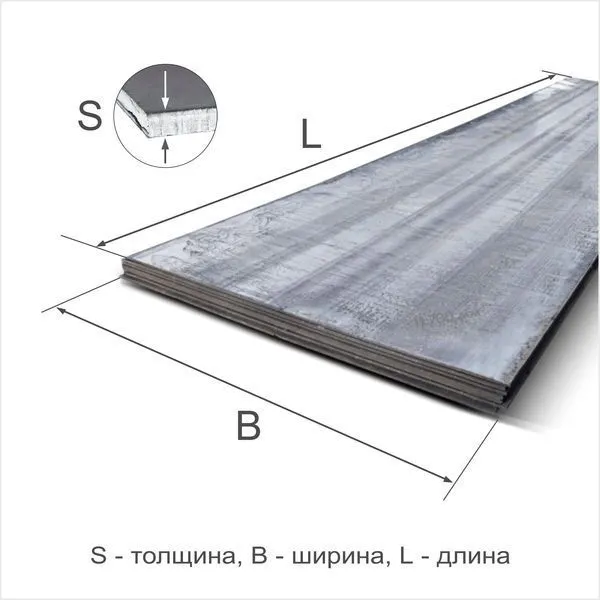 Лист горячекатаный 25 С355 ГОСТ 27772-2021 - 1